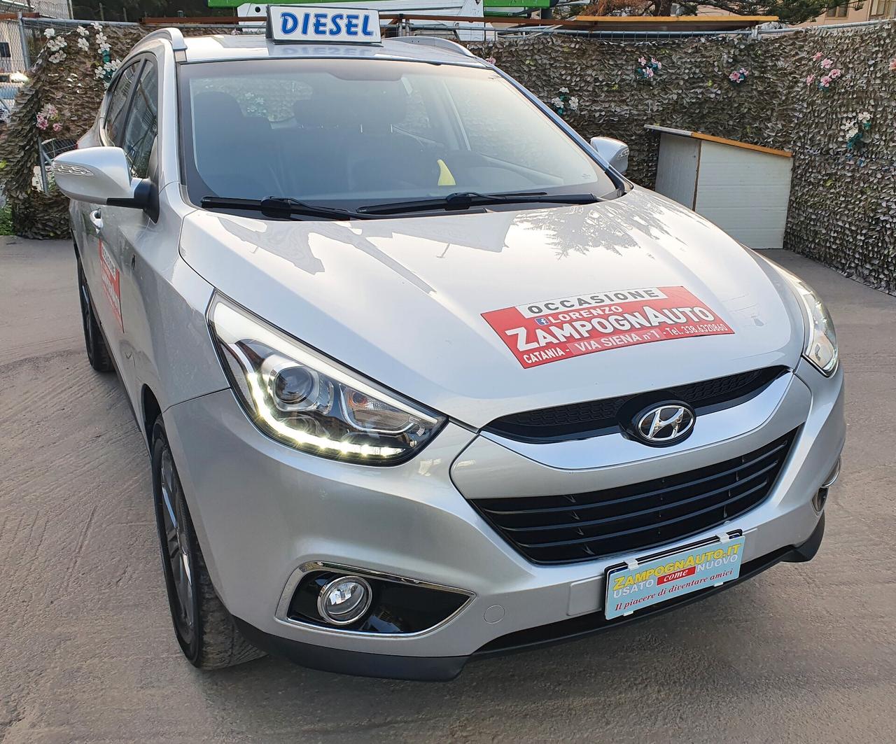 Hyundai iX35 1.7 CRDi 2WD XPossible RETROCAMERA NAVIGATORE FINANZIABILE ZAMPOGNAUTO CT