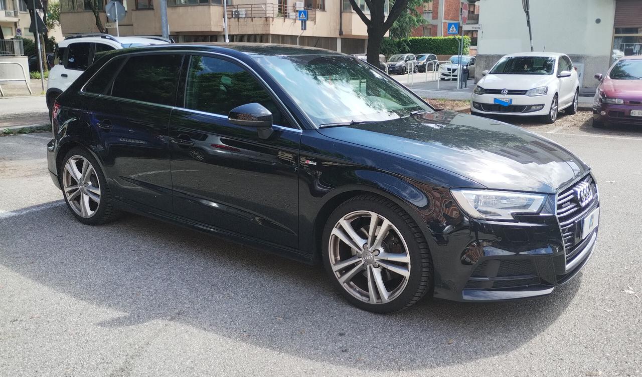Audi A3 SPB 2.0 TDI 184 CV quattro S tronic S-Line