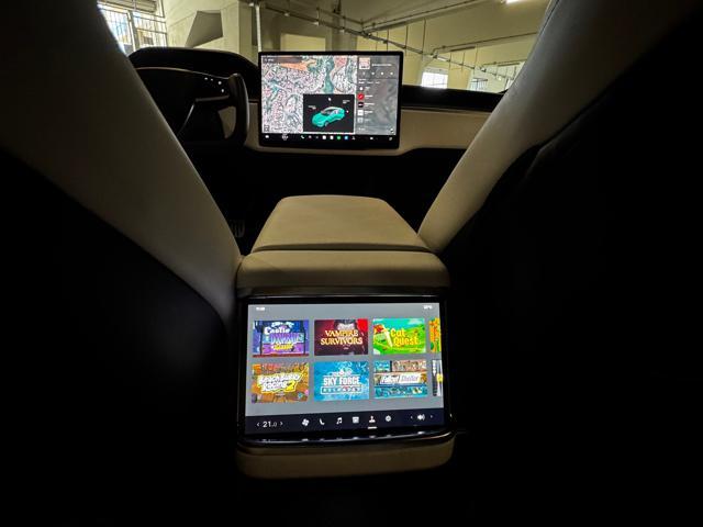 TESLA Model S LONG RANGE#C.LEGA21#VOLANTEYOKE#OPTICWHITE