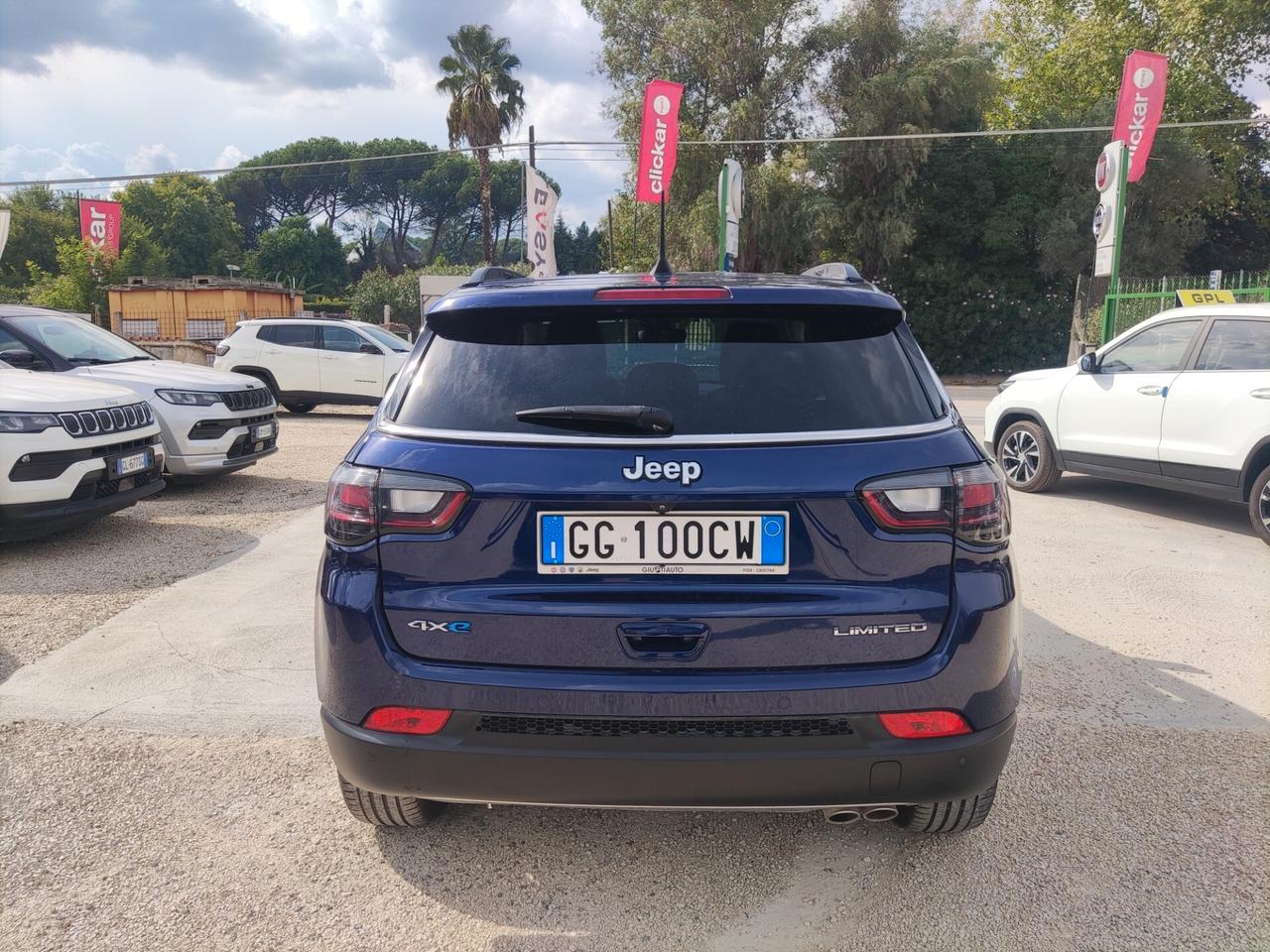 Jeep Compass 1.3 Turbo T4 190 CV PHEV AT6 4xe Limited