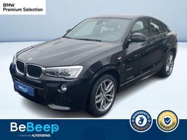 BMW X4 XDRIVE20D MSPORT AUTO MY16