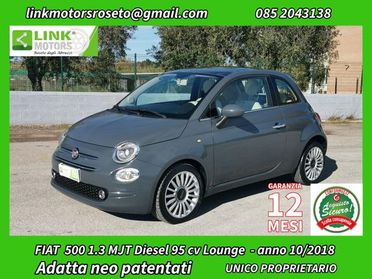 FIAT 500 1.3 Multijet DIESEL 95CV Lounge /TAGLIANDI/UNIPRO