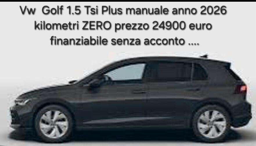 Volkswagen Golf 1.5 TSI 115 CV ACT Edition Plus km zero a € 312 mensili