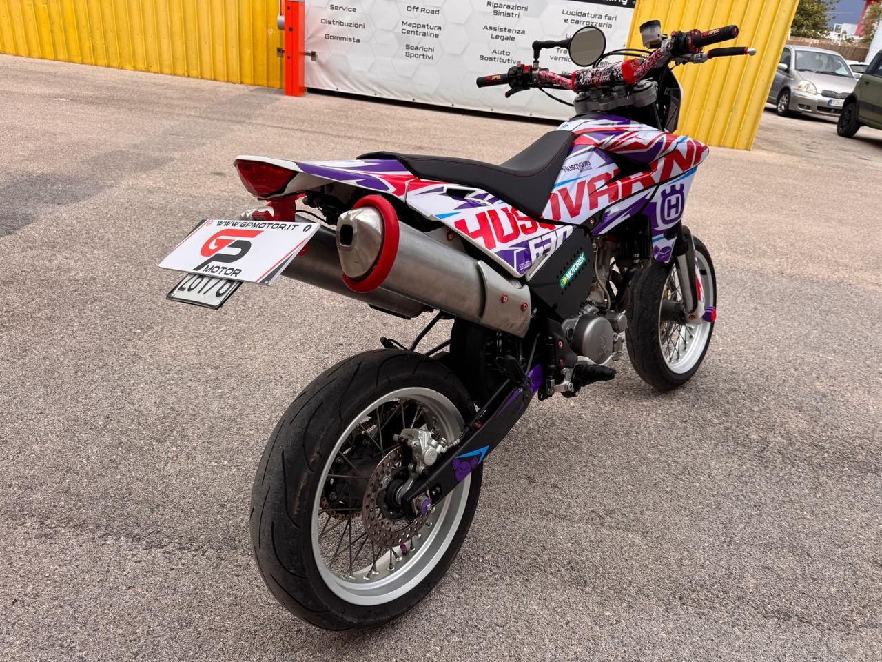 HUSQVARNA SM 630*600*31CV*PREPARAZIONE E GRAFICA GRENZGAENGER*MAI PISTA*FRIZIONE NUOVA*