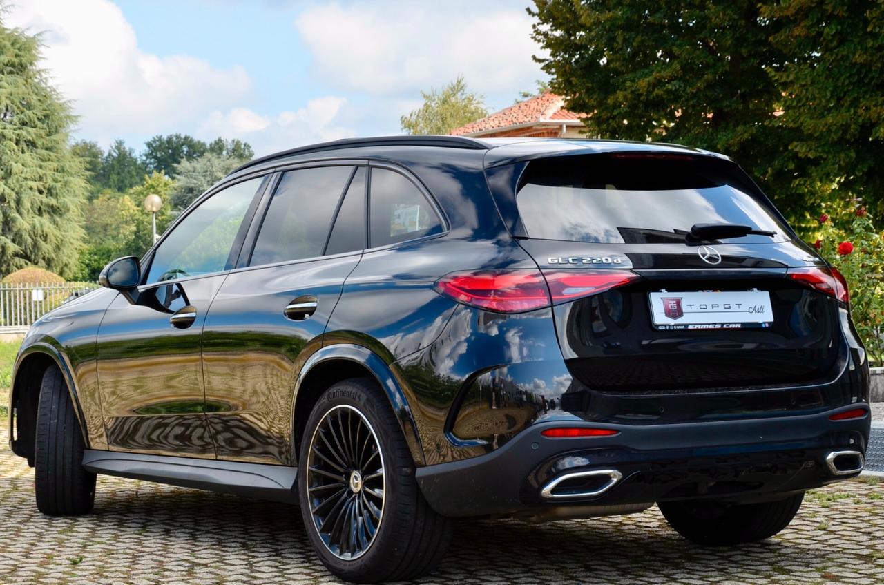 MERCEDES-BENZ GLC 220d PREMIUM AMG LINE 4MATIC 197cv AUTO, TETTO, HI-FI BURMESTER, GANCIO TRAINO, FARI ADATTIVI, RETRO 360°, 20", PERMUTE