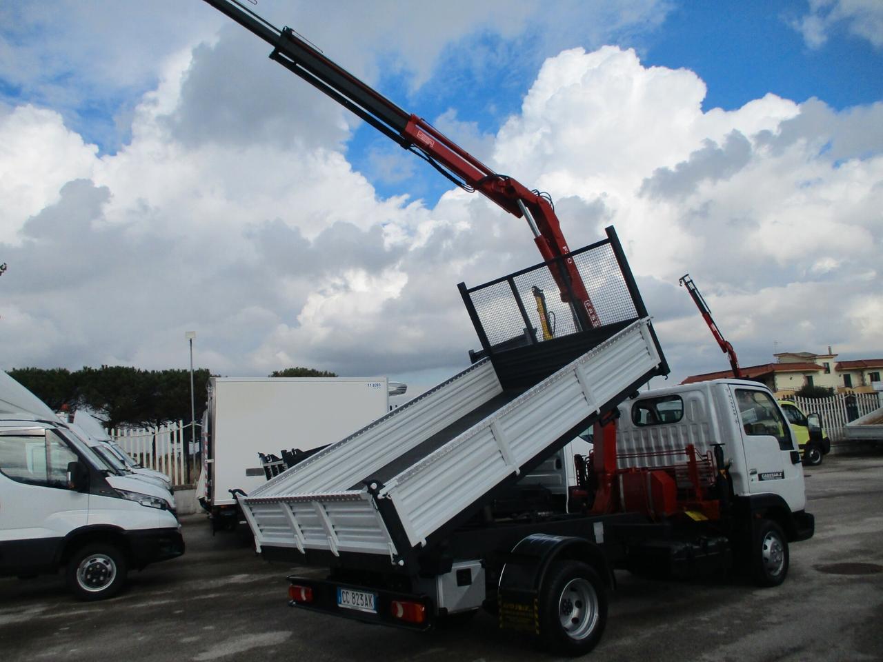 Nissan Cabstar 3000 120CV GRU FASSI F30 3S +RIBALT ATTACCHI PUNTA