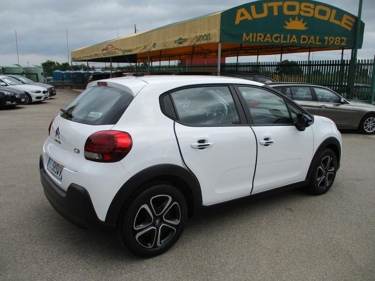 Citroen C3 1.2 PURETECH 68CV E6 LIVE KM CERTIFICATI