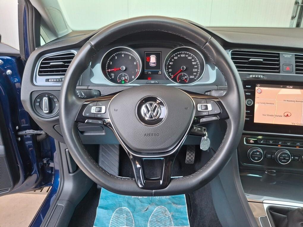 Volkswagen Golf 7.5 1.5 TGI 130cv Pelle/Fari LED - 2019