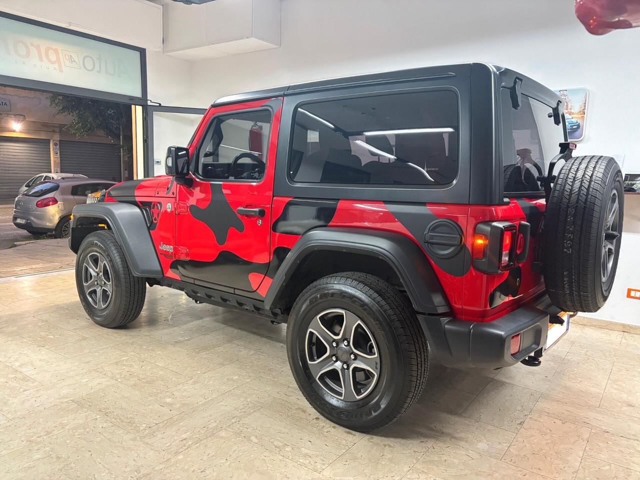 Jeep Wrangler 2.2 Mjt II Sport Plus Wrappata