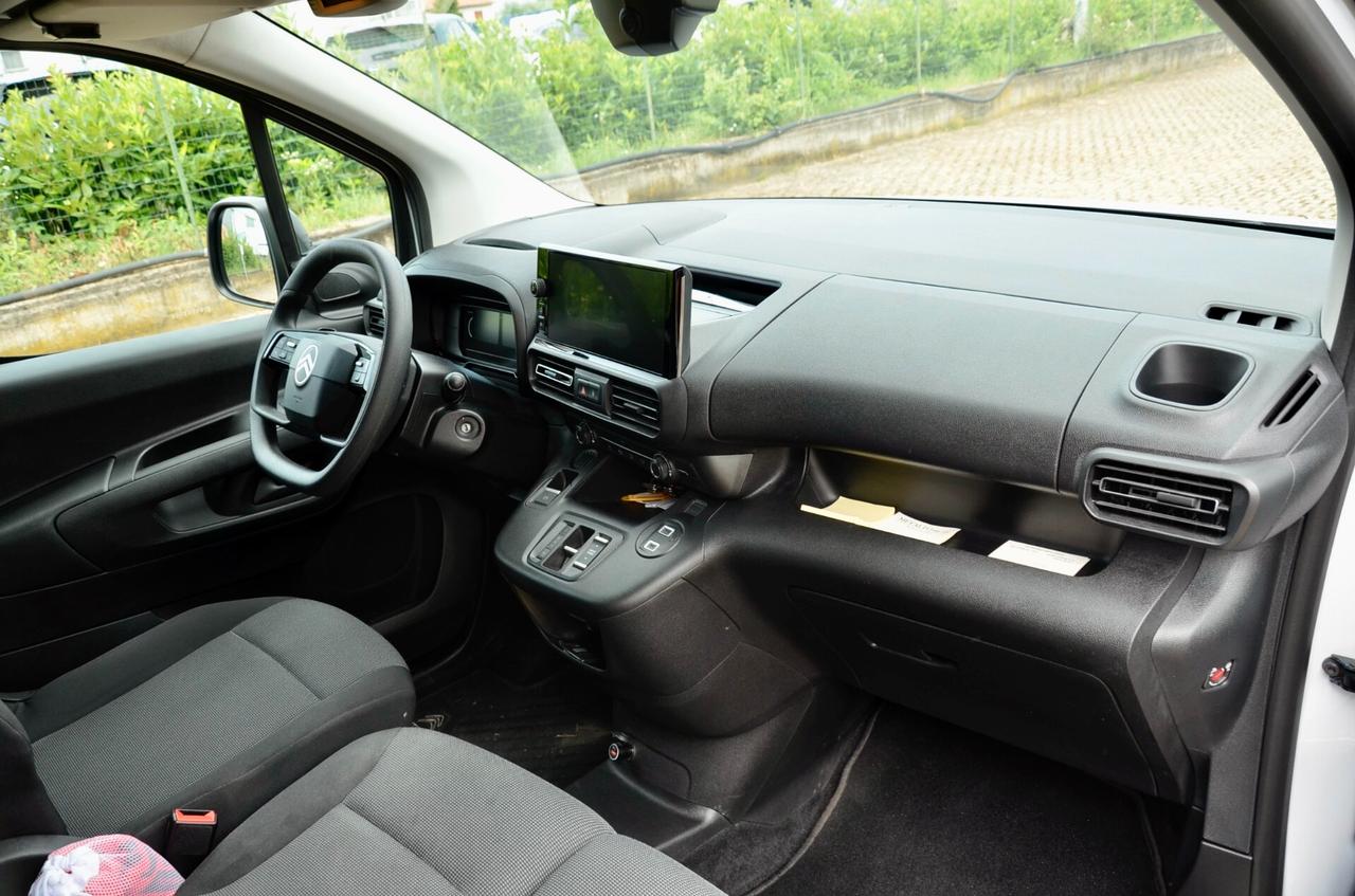 CITROEN BERLINGO AT8 1.5d 130cv, PREZZO PIÙ IVA, UNICOPROP, GARANZIA UFF, EURO 6E, RETROCAMERA, APPLE ANDROID, PERMUTE
