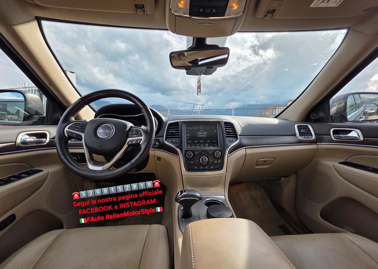 Jeep Grand Cherokee 3.0 V6 CRD 250 CV Multijet II Overland