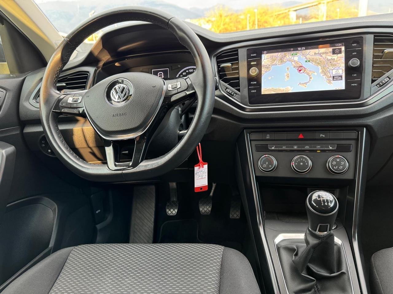 Volkswagen T-Roc 1.6 UNICOPROPRIETARIO TAGLIANDI CASA MADRE VOLKSWAGEN 2020