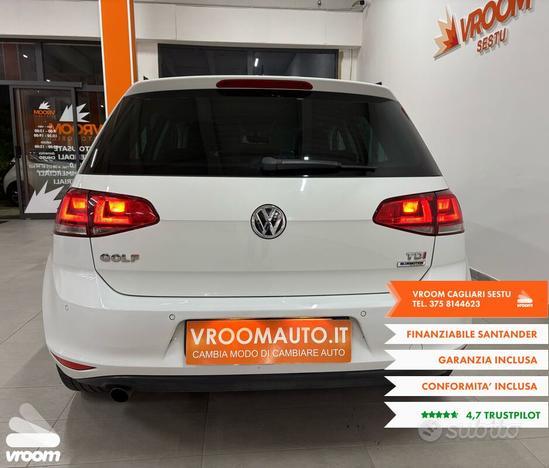VOLKSWAGEN Golf 7 serie Golf 1.6 TDI 110 CV 5p...