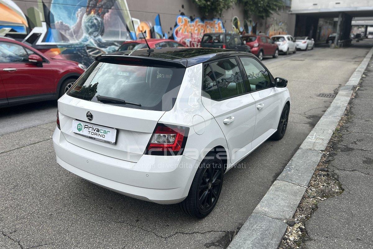 SKODA Fabia 1.0 MPI 75 CV Twin Color Design Edition Nero