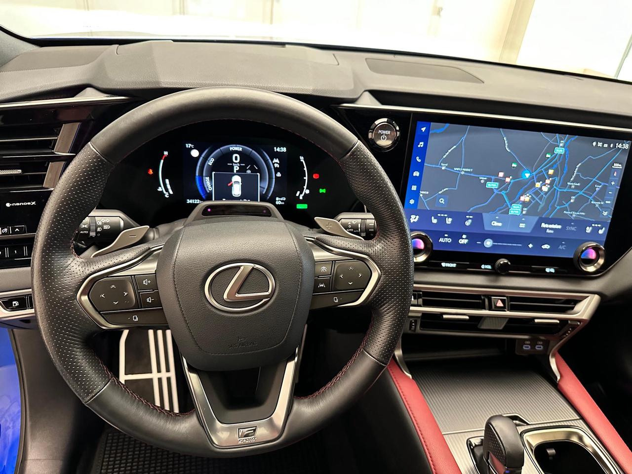 Lexus RX 500h 2.4 hybrid turbo F-Sport+ 6at