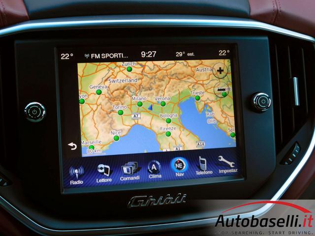 MASERATI Ghibli 3.0 V6 DIESEL 275CV AUTOMATICA EURO 6B, CERCHI 20"