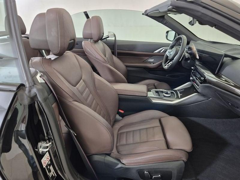 BMW Serie 4 G23 LCI 2024 Cabrio 420i Cabrio MSport Pro auto