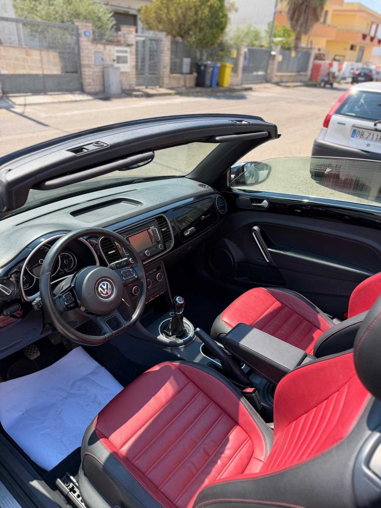 Volkswagen Maggiolino Cabrio 1.6 TDI 50’s ANNIVERSARY EDITION-2013/NAVI/CLIMA/17”