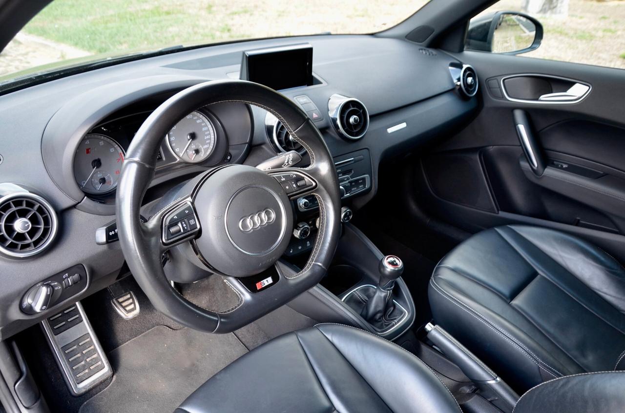 AUDI S1 SPORTBACK 2.0 TFSI QUATTRO 231cv, SERVICE AUDI, EURO 6B, SEDILI GUSCIO, RAGAZZON OMOLOGATO, SPOILER, APPLE CAR PLAY, PERMUTE