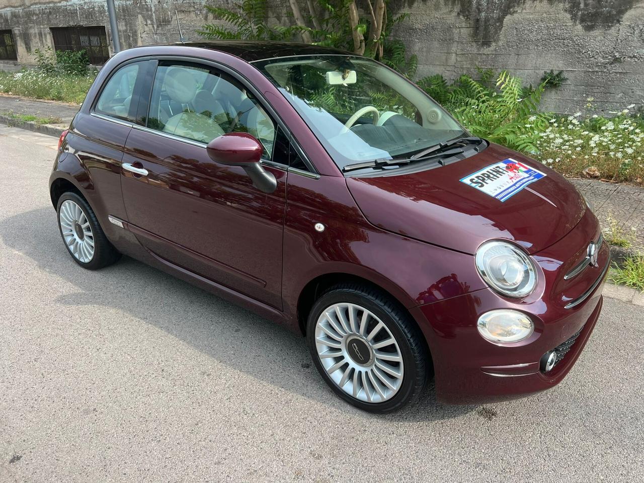 Fiat 500 1.2 Lounge TFT NAVIGATORE SENSORI R16