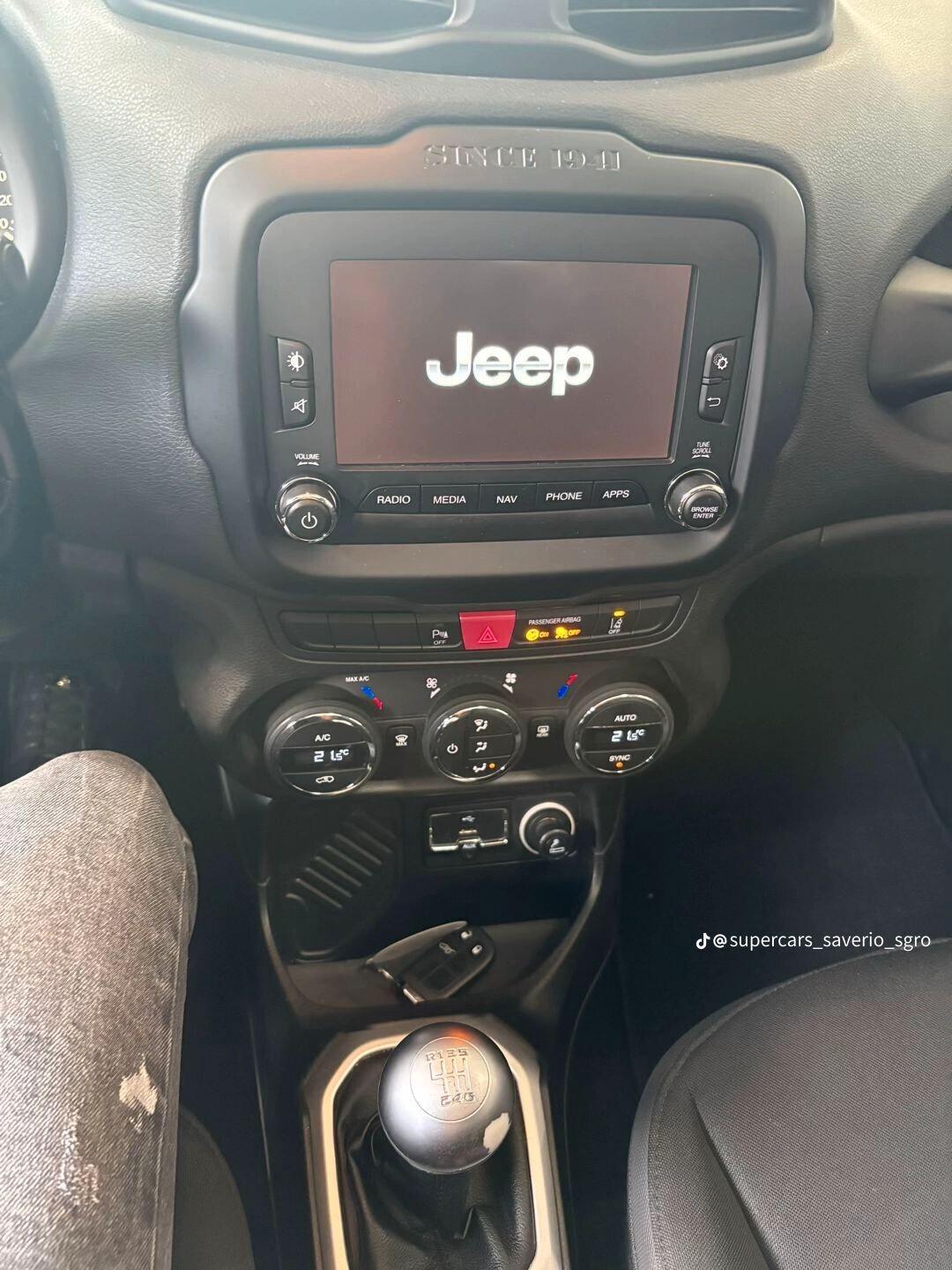 Jeep Renegade 1.6 Mjt 120 CV Limited tetto apribile