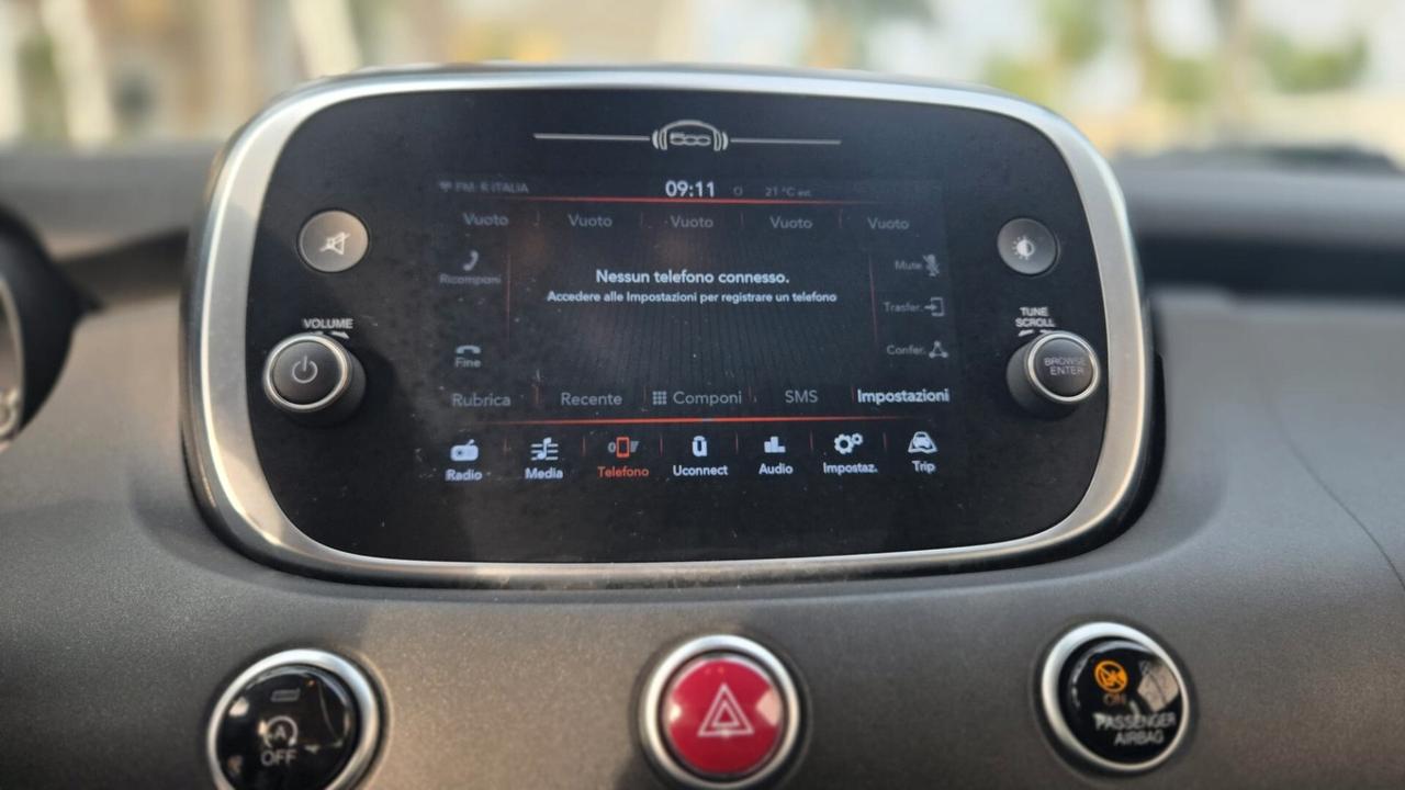 Fiat 500X 1.3 mjet 95CV Uff Italy USB Lega Clima