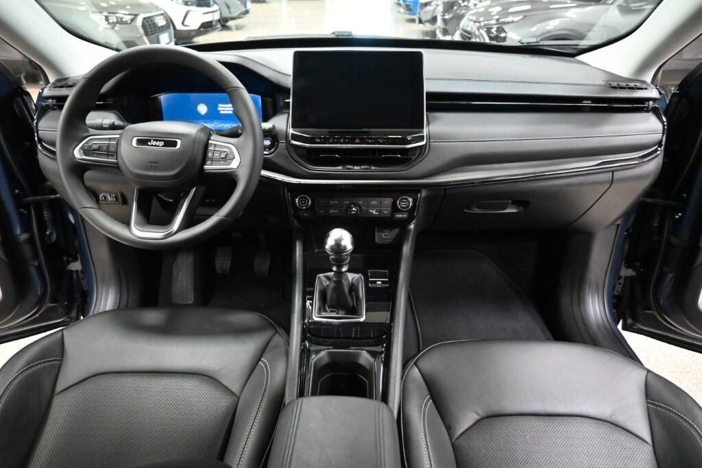 JEEP COMPASS 1.6 M-JET 130CV 6M. S ( FARI LED - ACTIVE PARKSENSE - ADAPTIVE CRUISE - PELLE - NAVI - MIRROR - TELECAMERA 360 - CERCHI 19 - TETTO BICOLORE )