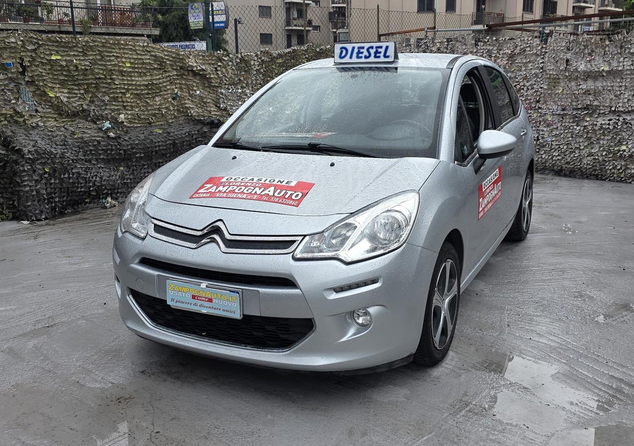 Citroen C3 1.5 HDi 75Cv Feel Edition X NEOPATENTATO ZAMPOGNAUTO CT