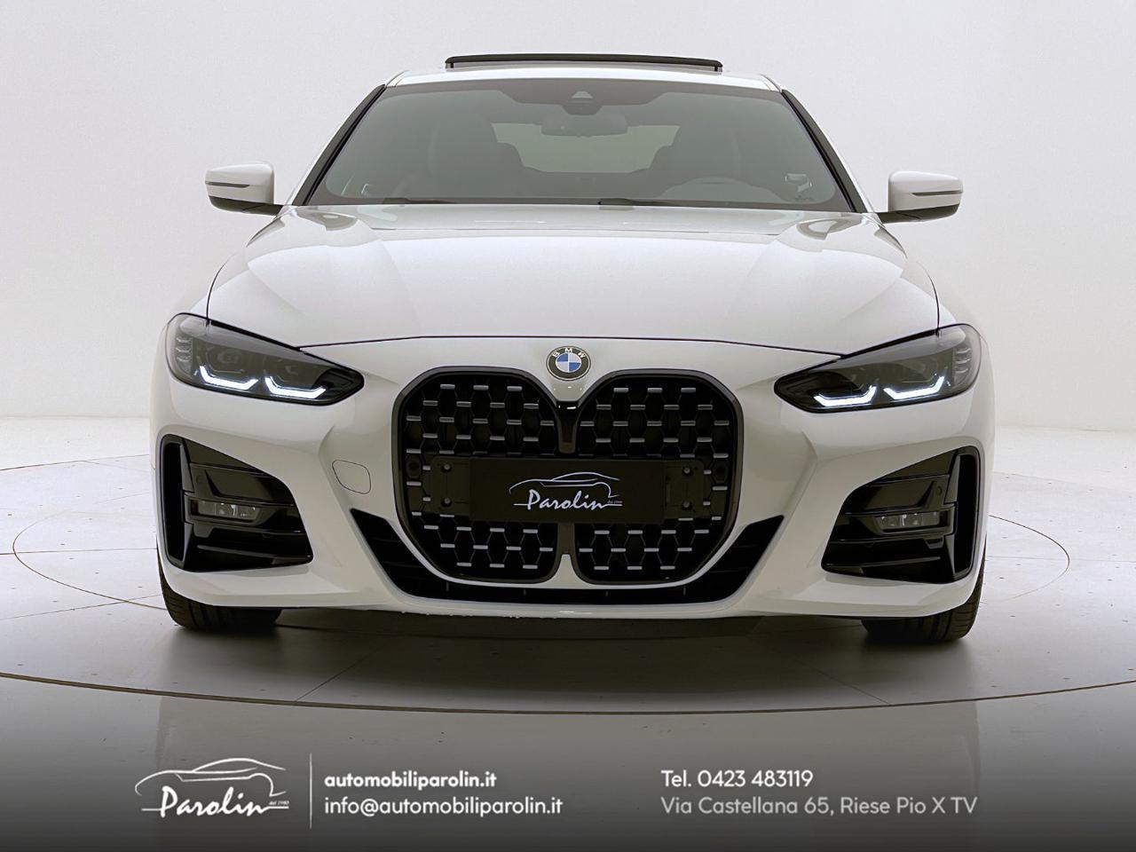 BMW 420 d 48V Coupé Msport Tetto-Spoiler M-Black pack-19''