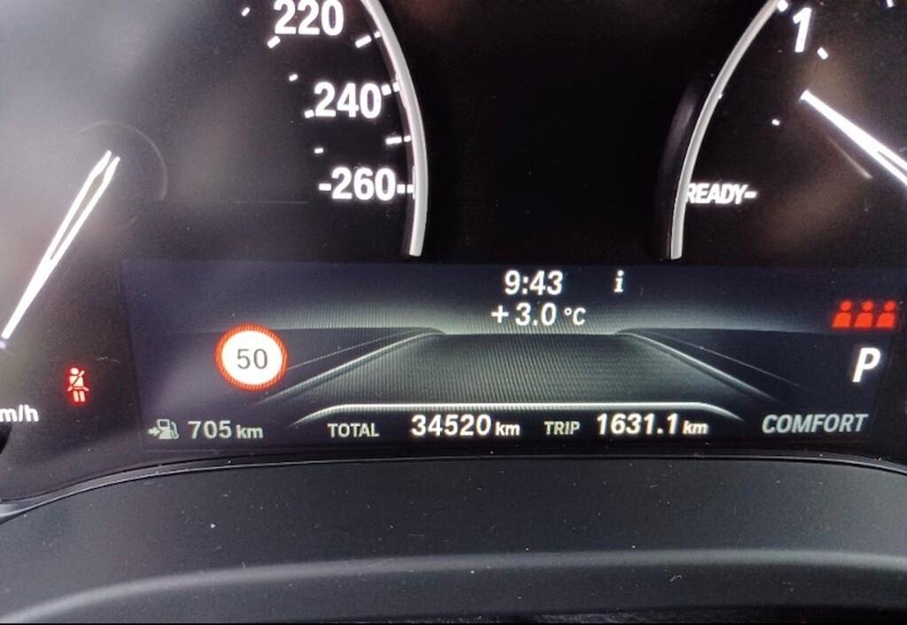 Bmw X3 18D 150CV STEPTRONIC 48V S-DRIVE LUXURY ( FARI LED - AMBIENT LIGHT TETTO PANORAMICO APR. )