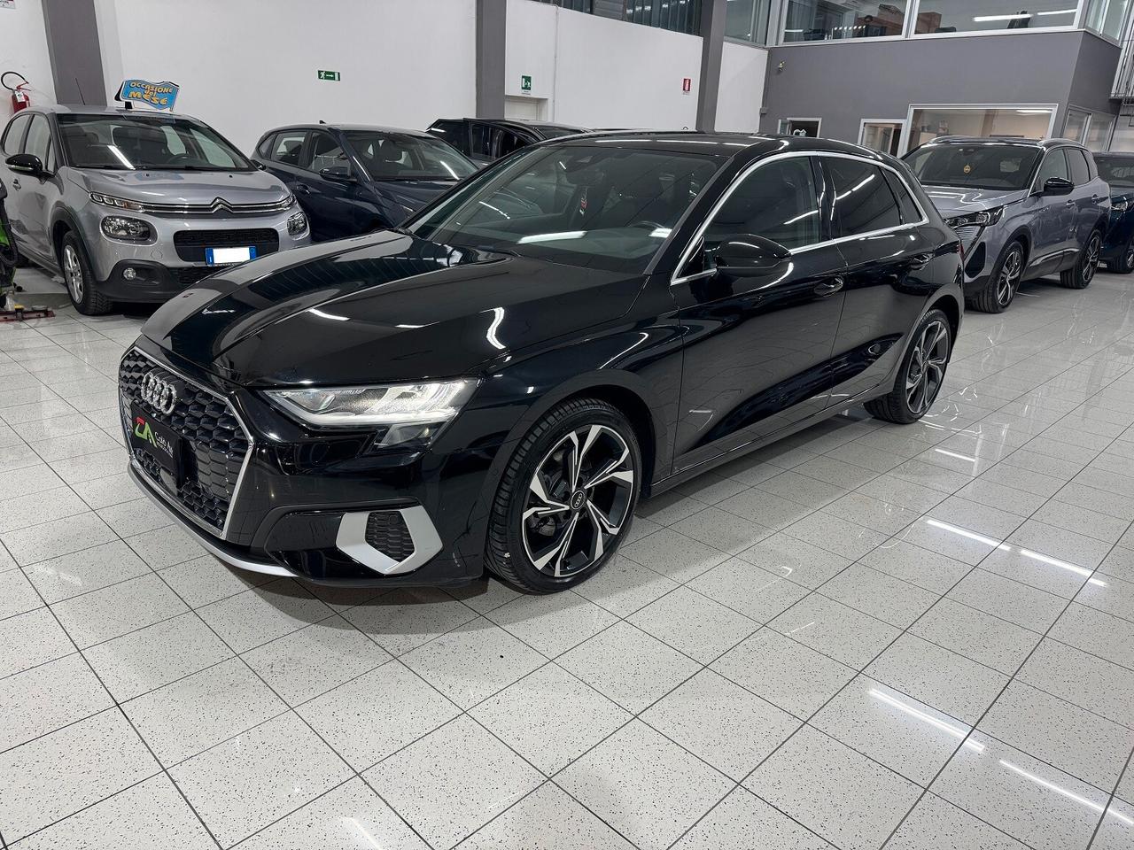 A3 SPB 35TDI S tronic VETRI SCURI CERCHIO 18 SUPER BELLA