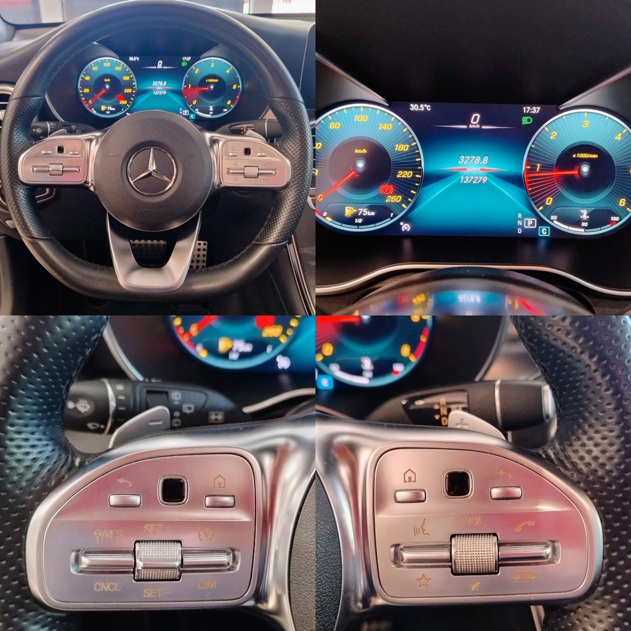 MERCEDES GLC 220 d 4Matic Premium Plus AMG TETTO LED PEDANE