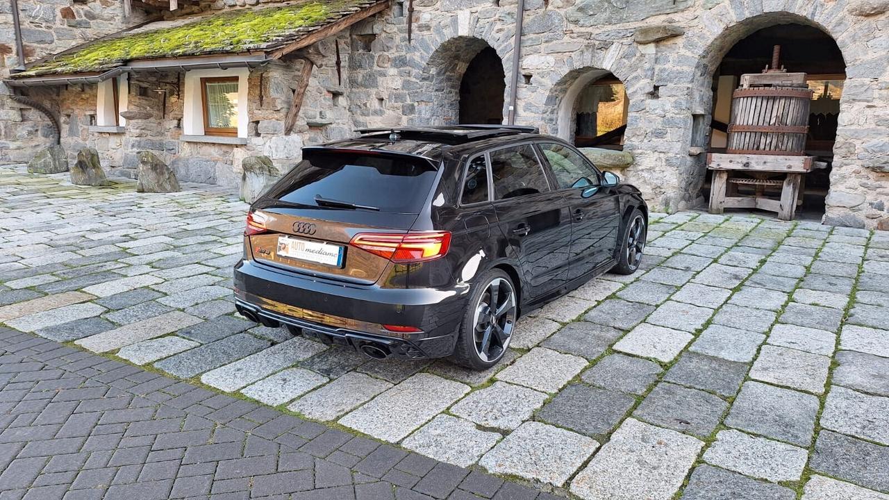 Audi RS3 SPB Virtual tetto Bang&Olufsen