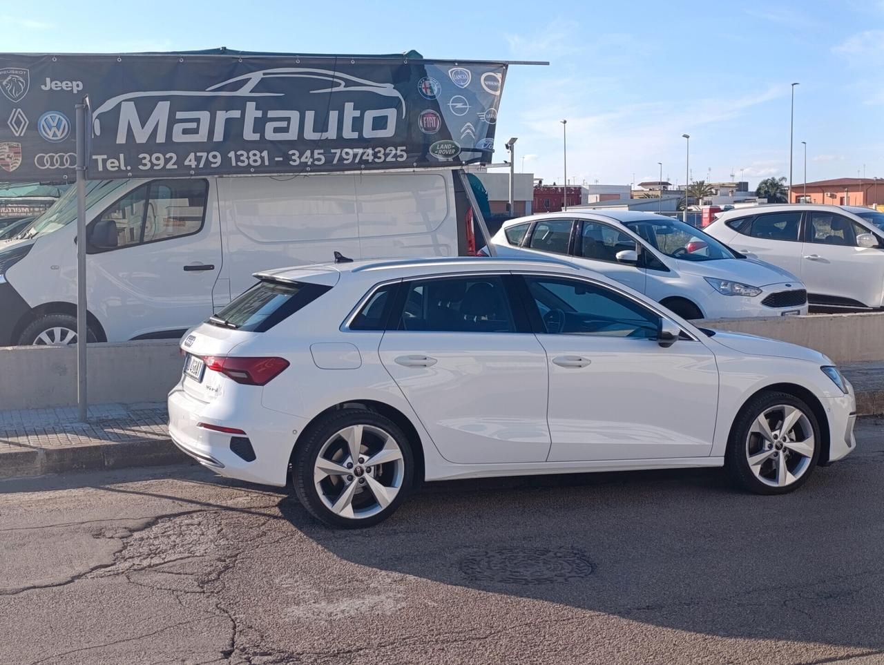 AUDI A3 35 2.0 TDI 150cv 11/2020 COCKPIT/LED/SENSORI ANT/POST