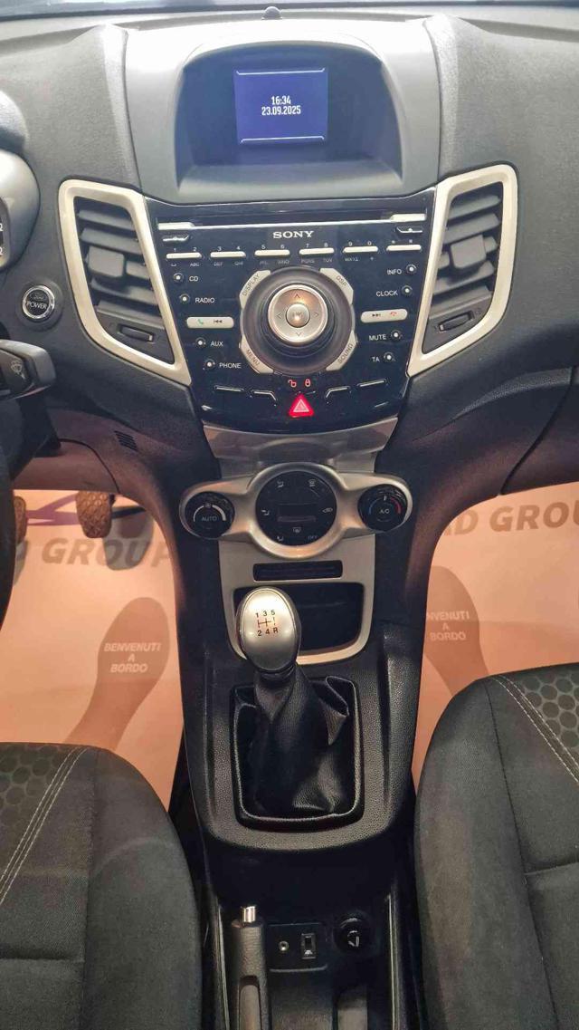 FORD Fiesta 1.4 TDCi 70CV 5 porte Titanium UNICO PROPRIETARIO