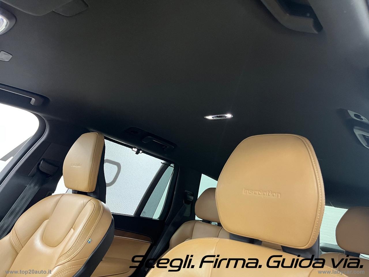 VOLVO XC90 D5 AWD Geartronic Inscription|TOTAL BLACK|PELLE TOTALE