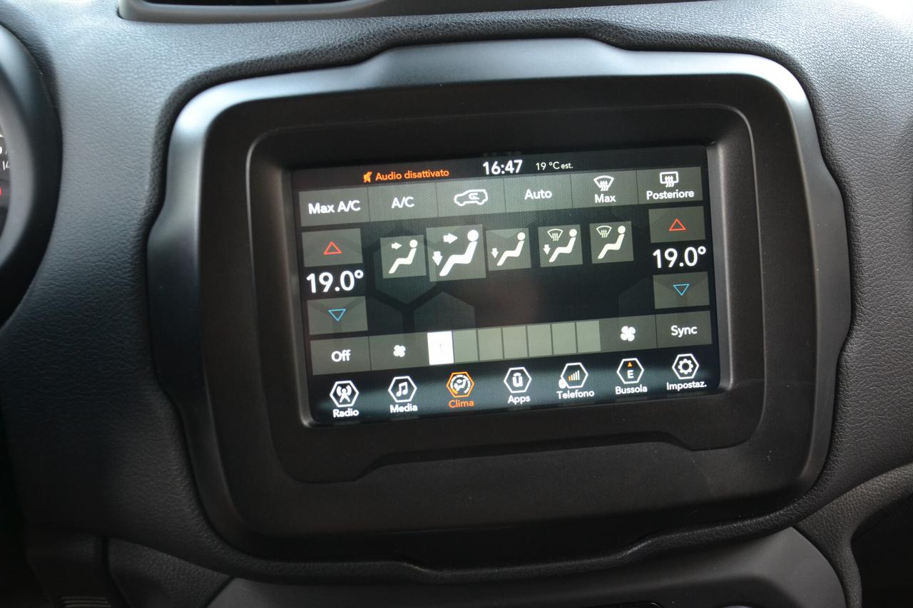 Jeep Renegade 1.0 120CV SCHERMO GRANDE PREZZO SENZA VINCOLI UNIPRO FATTURABILE GARANZIA 12 MESI
