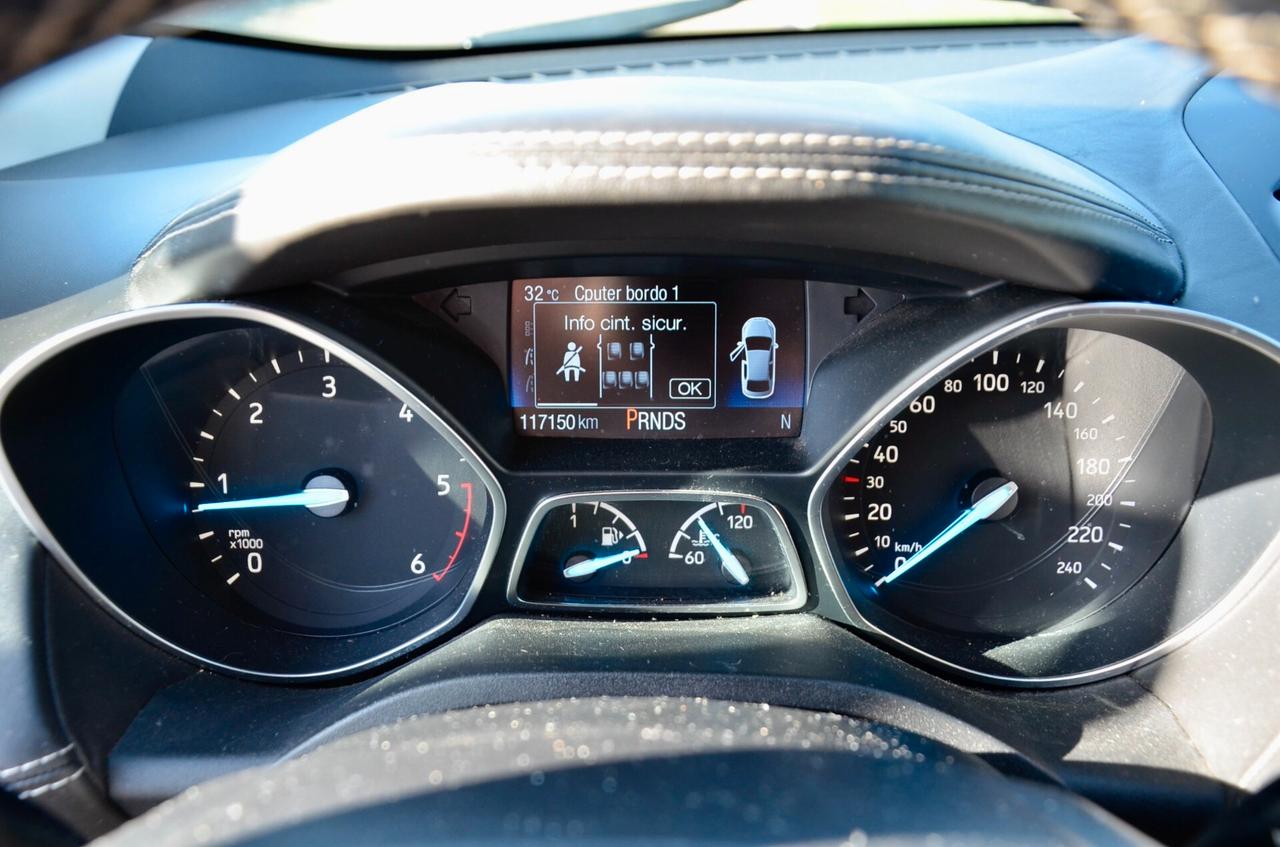 FORD KUGA 2.0 TDCI VIGNALE 150cv AUTO, PREZZO REALE, UFF ITALIANA, EURO 6C, XENO, RETROCAMERA, PERMUTE