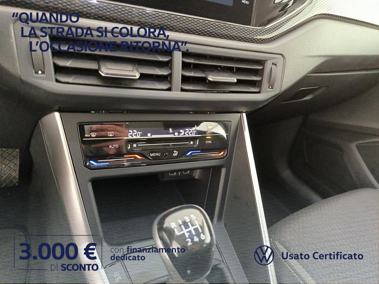 Volkswagen Taigo 1.0 tsi life 115cv