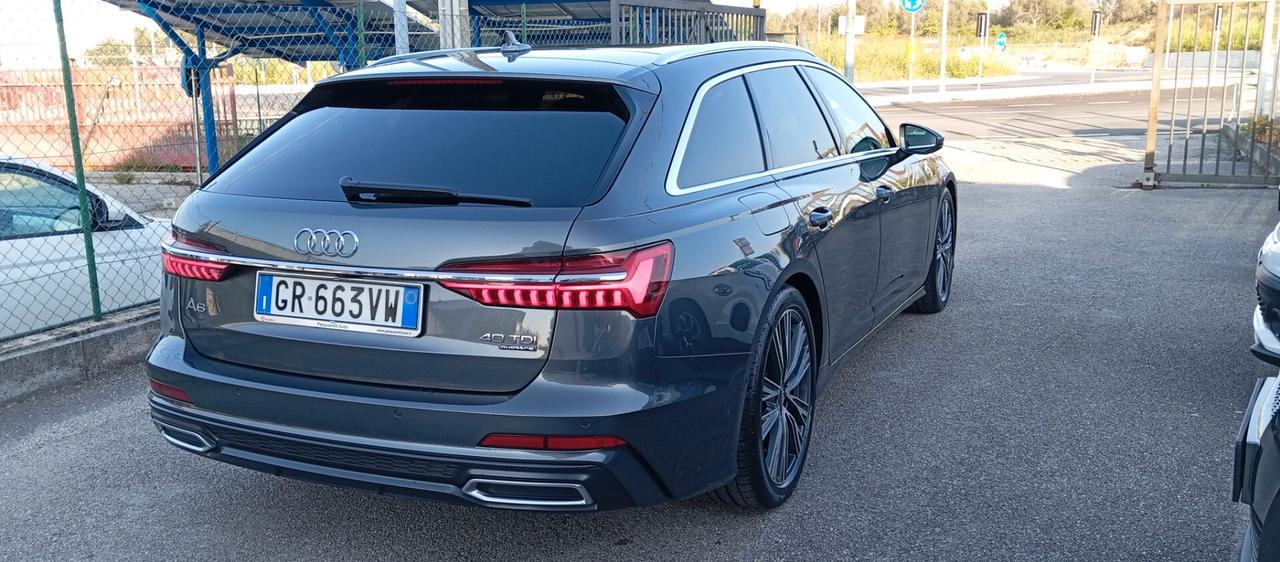 Audi A6 Avant Quattro 2.0 TDI 204 CV S-Tronic S-Line MHEV