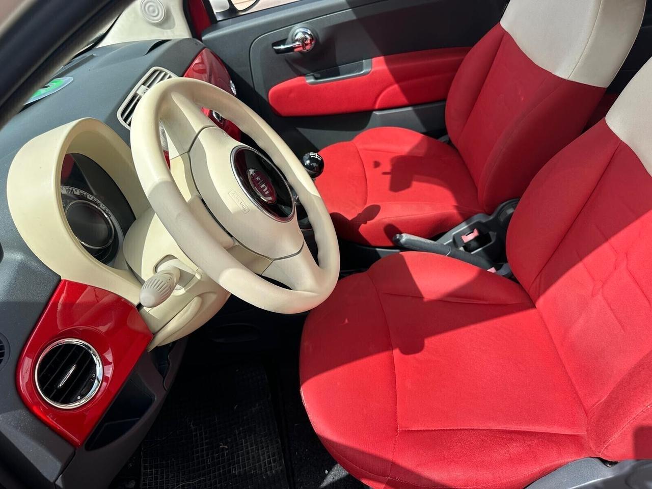 Fiat 500 1.2 Lounge BICOLORE NEOPATENTATI 69 CV