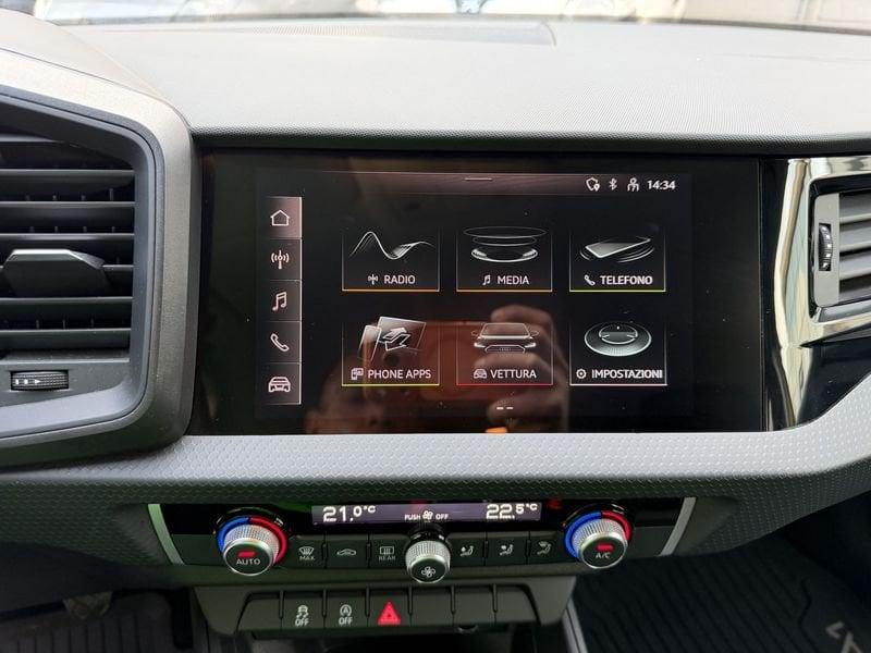 Audi A1 Sportback 25 TFSI Identity Black PRONTA CONSEGNA SENZA VINCOLI FINANZIARI