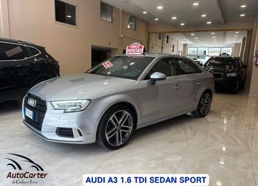 Audi A3 Sedan 1.6 TDI SOLO 62MILA KM **PERFETTA**