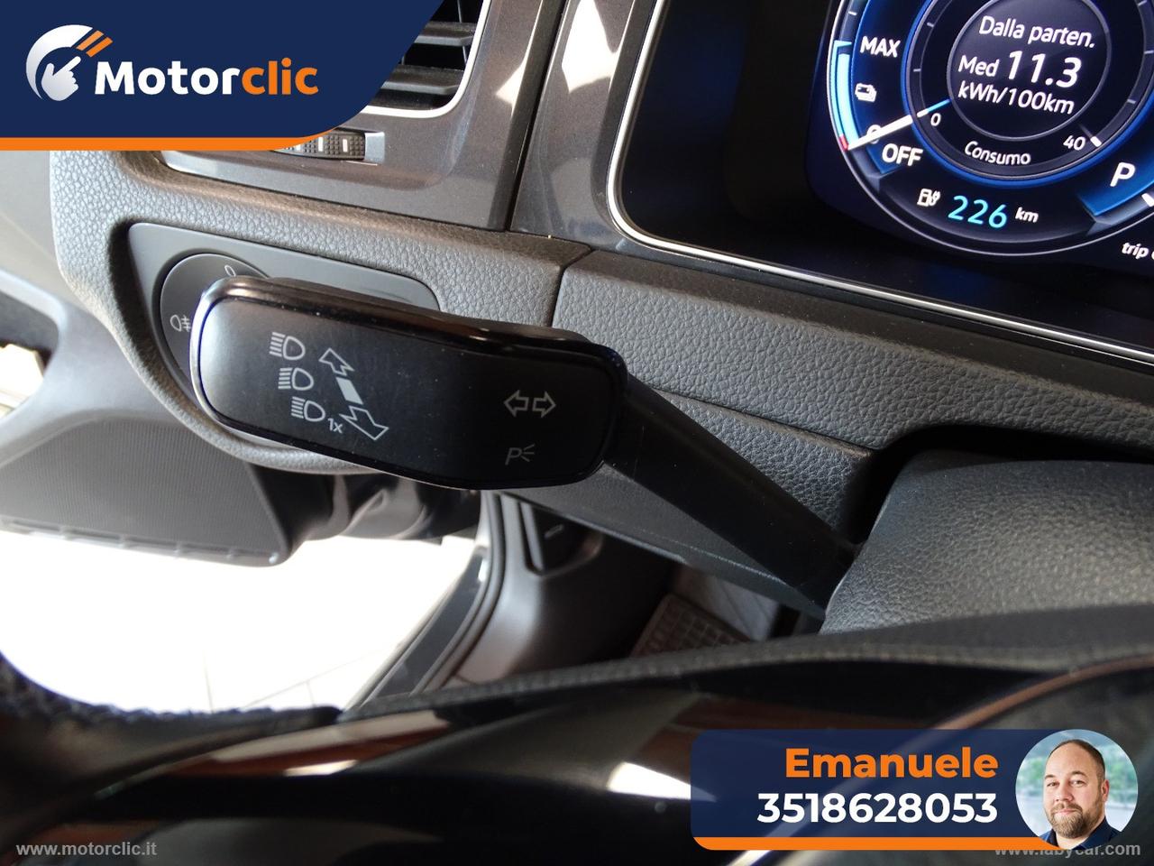 VOLKSWAGEN e-Golf 136 CV PREZZO REALE