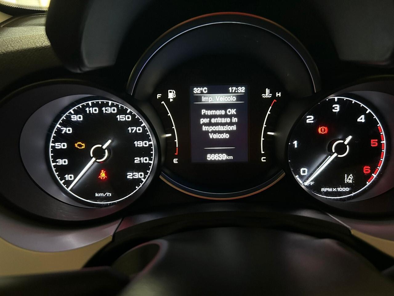 Fiat 500X 1.3 MultiJet 95 CV Connect NEOPATENTATI KM 56000