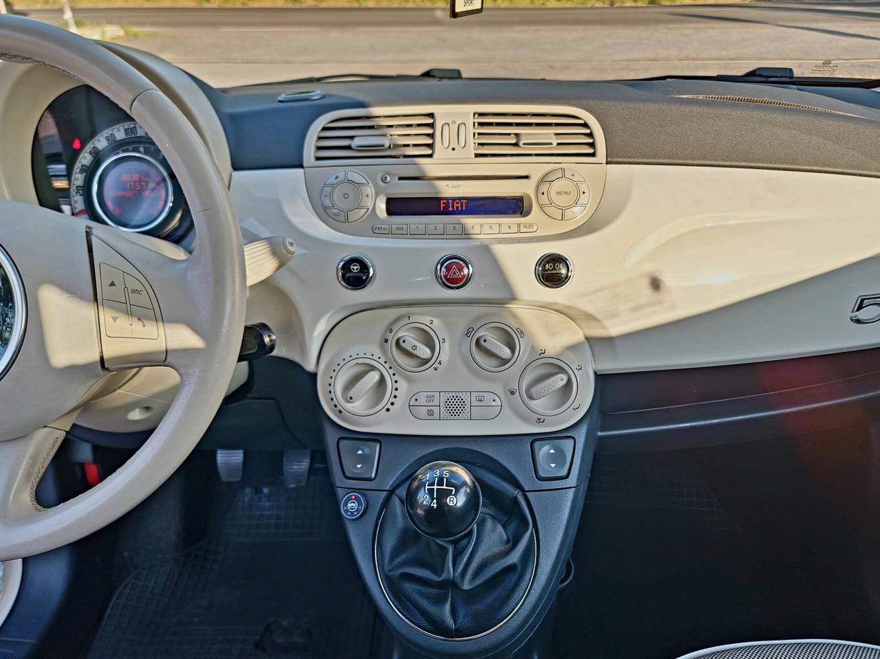 Fiat 500 1.2 Lounge 2011-E5 GPL Manuale NEO