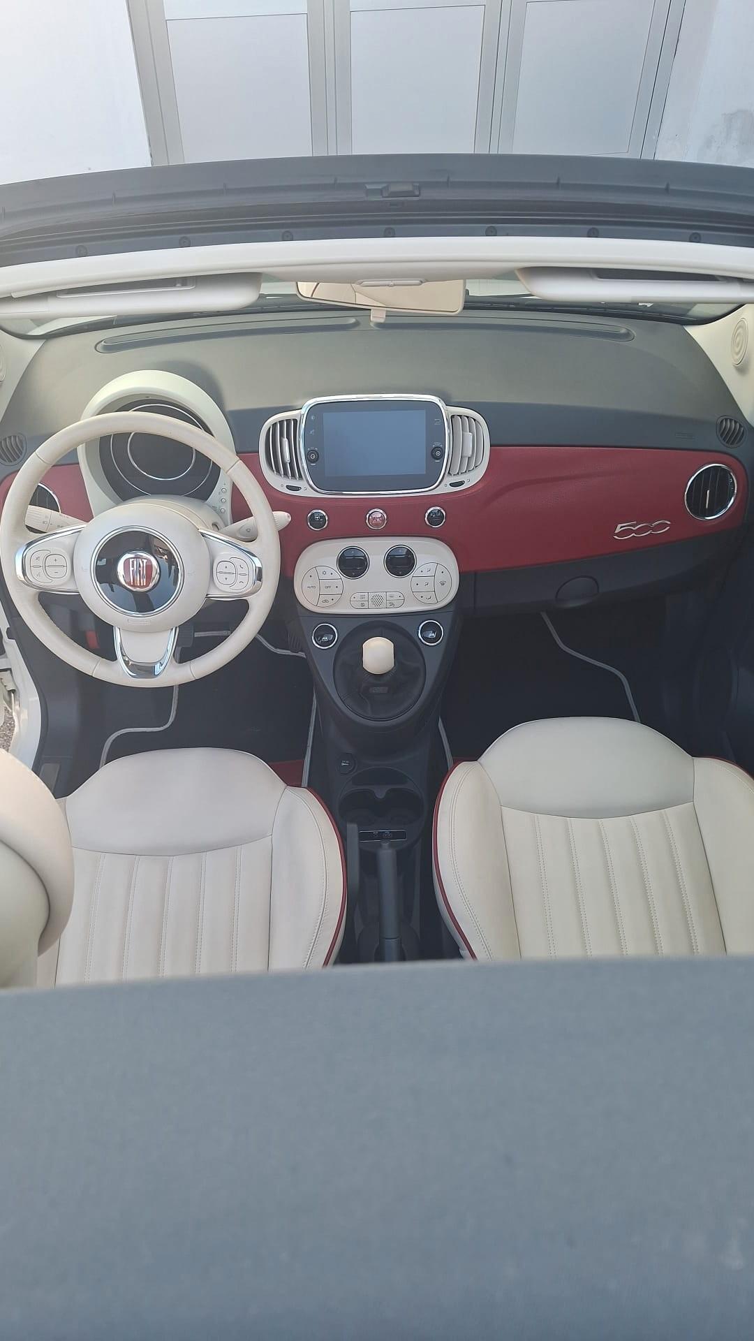 Fiat 500 C 1.3 Multijet 95 CV 60°-UNIPRO-KM 5.700--PARI AL NUOVO-SOLO 560 ESEMPLARI