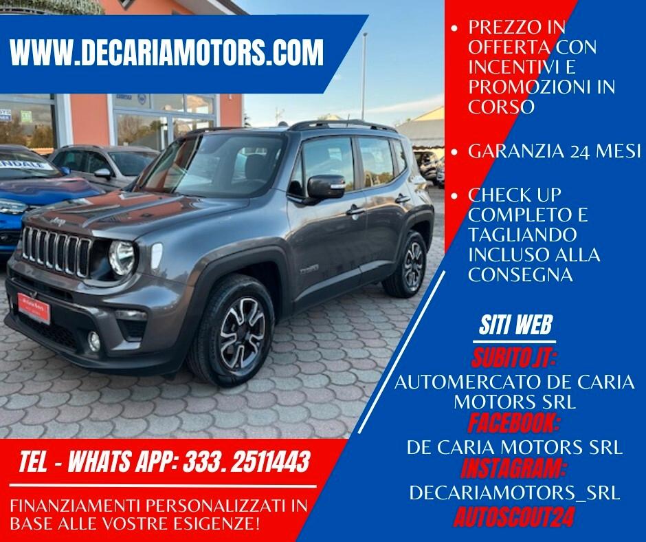 Jeep Renegade 1.6 M.J 120CV Limited - 2019