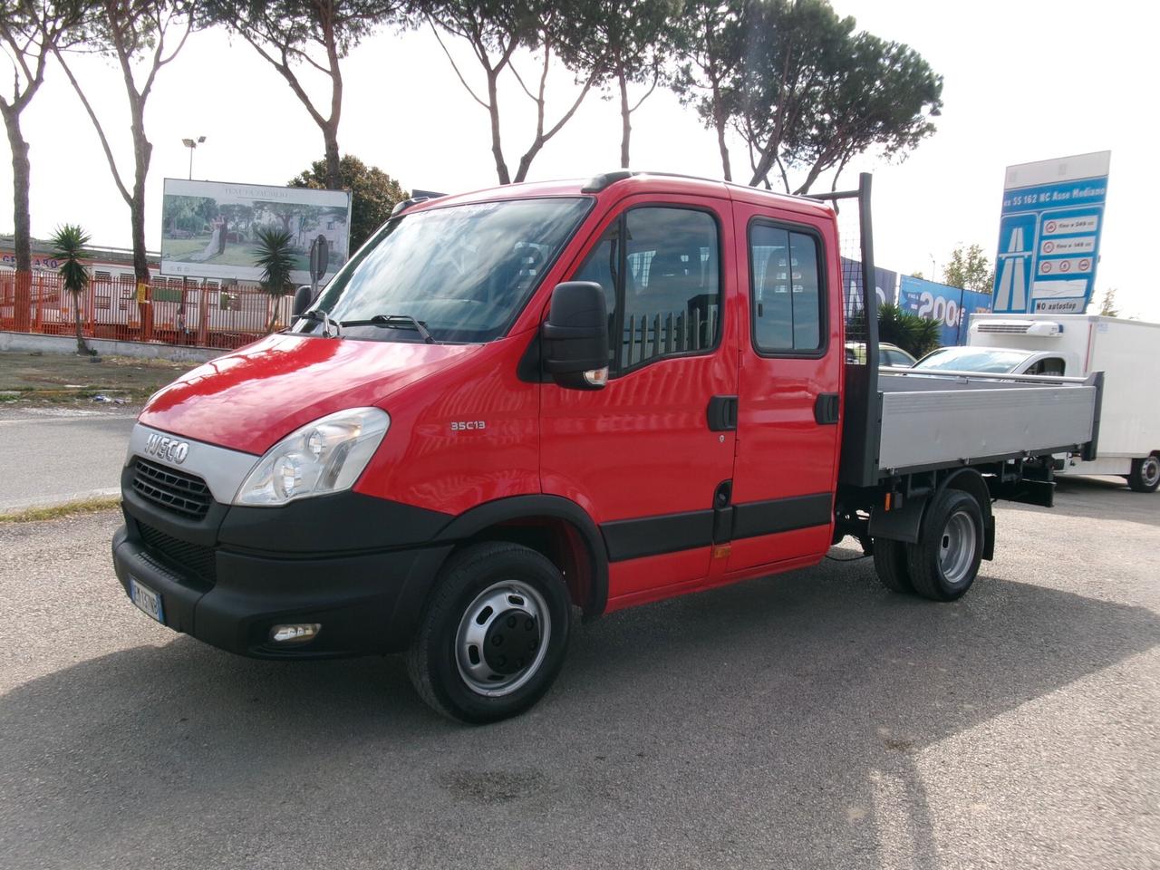 Iveco Daily 35C13 2.3 130CV EURO 5 DOPPIA CABINA 7P RIBALTABILE TRILATERALE
