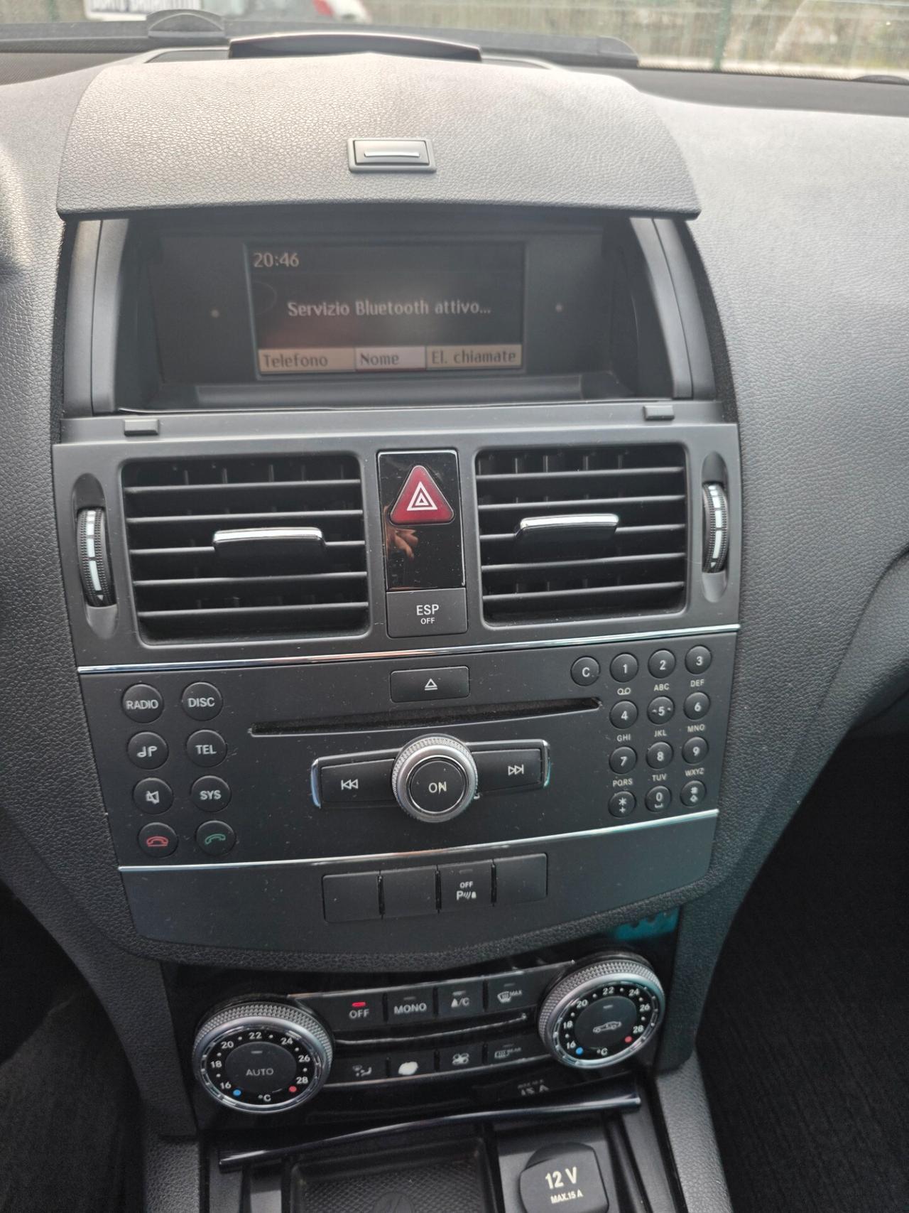 Mercedes-benz C 220 CDI Avantgarde km certificati garantita 12M